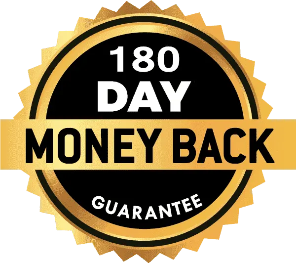 Biodentex  money back guarantee badge